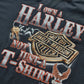 De vintage winkel met tweedehands kleding uit de thrift | 1988 3D EMBLEM ''I OWN A HARLEY'' T-SHIRT [XL] T-SHIRT