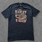 De vintage winkel met tweedehands kleding uit de thrift | 1988 3D EMBLEM ''I OWN A HARLEY'' T-SHIRT [XL] T-SHIRT