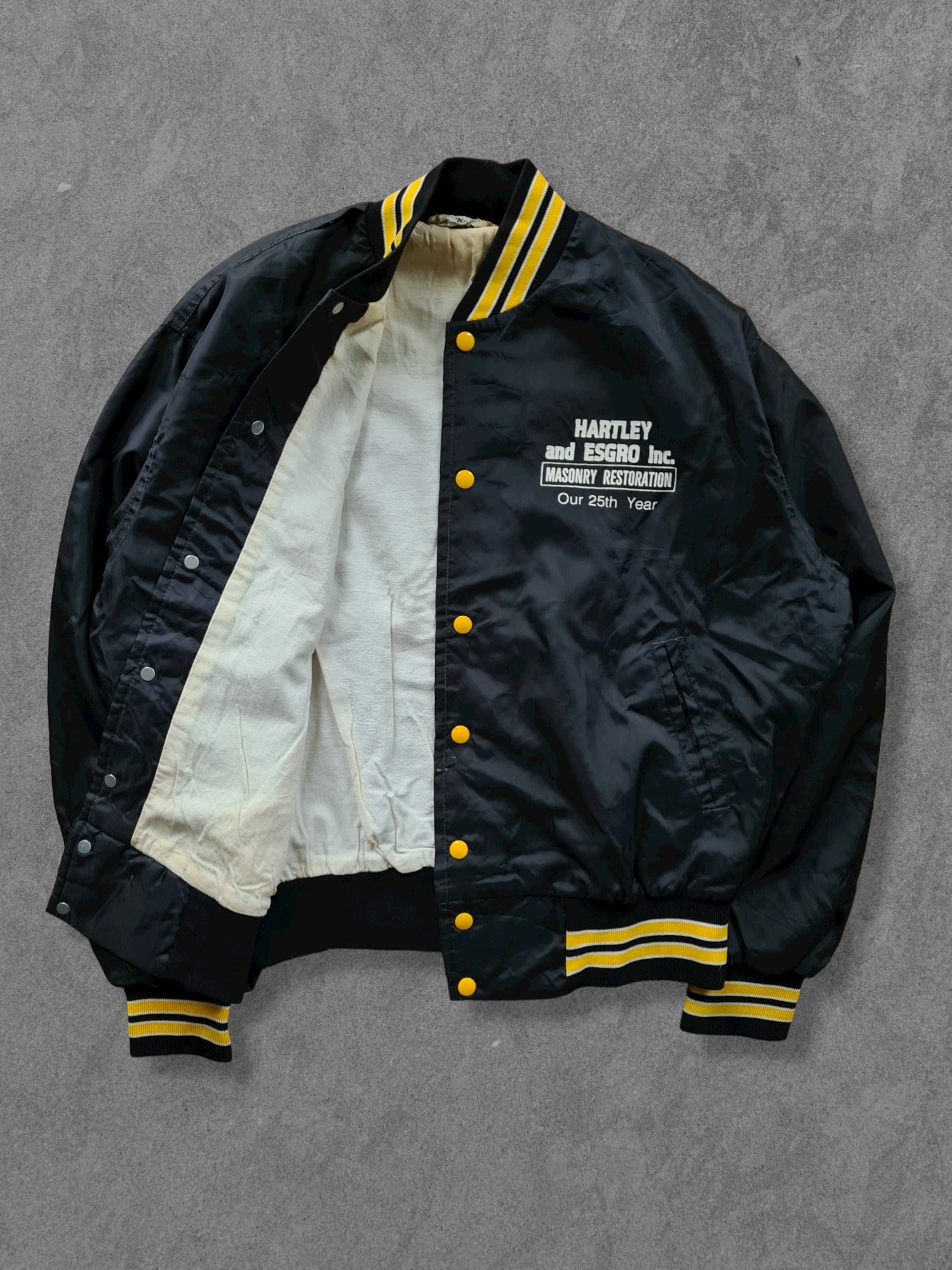 80s WEST WIND HARTLEY ESGRO BOMBER JACKET L Slow Fashion