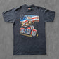 De vintage winkel met tweedehands kleding uit de thrift | 1991 3D EMBLEM ''THE STRONG SURVIVE'' T-SHIRT [L] T-SHIRT