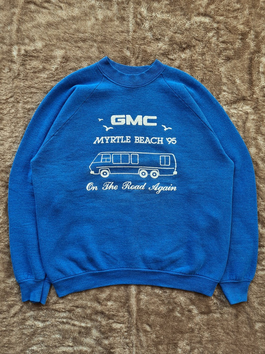 De vintage winkel met tweedehands kleding uit de thrift | 1995 FRUIT OF THE LOOM ''GMC'' SWEATSHIRT [XL] SWEATSHIRT