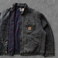 De vintage winkel met tweedehands kleding uit de thrift | 90s CARHARTT FADED DETROIT JACKET [XXL] OUTERWEAR