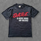 De vintage winkel met tweedehands kleding uit de thrift | 90s FRUIT OF THE LOOM ''DARE'' T-SHIRT [M] T-SHIRT