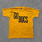 De vintage winkel met tweedehands kleding uit de thrift | 90s FRUIT OF THE LOOM ''GO BUCS'' T-SHIRT [L] T-SHIRT