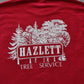 De vintage winkel met tweedehands kleding uit de thrift | 90s  JERZEES ''HAZLETT'' POCKET T-SHIRT [XL] T-SHIRT