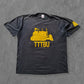 De vintage winkel met tweedehands kleding uit de thrift | 90s JERZEES ''TTTBU'' T-SHIRT [XL] T-SHIRT