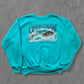 De vintage winkel met tweedehands kleding uit de thrift | 90s MARSHLANDS ''CANADIAN WILDLIFE'' SWEATSHIRT [XL] SWEATSHIRT