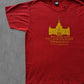 De vintage winkel met tweedehands kleding uit de thrift | 90s SCREEN STARS ''MOSCOW UNIVERSITY'' T-SHIRT [XL] T-SHIRT