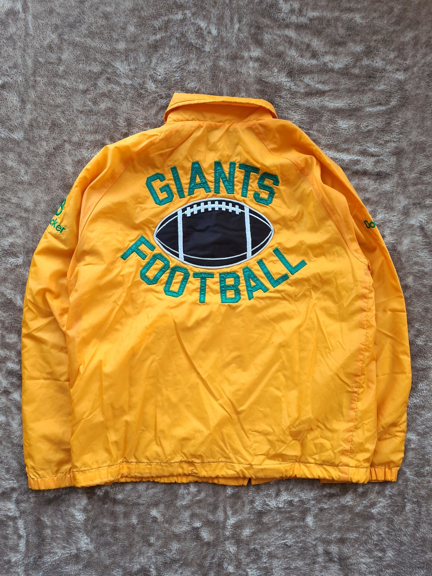 De vintage winkel met tweedehands kleding uit de thrift | 90s TRIMARK ''GIANTS FOOTBALL'' JACKET [L] OUTERWEAR