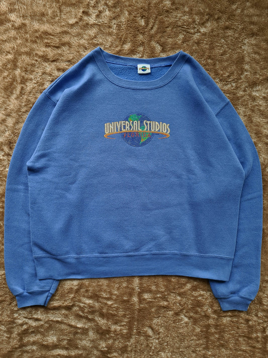 De vintage winkel met tweedehands kleding uit de thrift | 90s UNIVERSAL STUDIOS FLORIDA SWEATSHIRT [XL] SWEATSHIRT